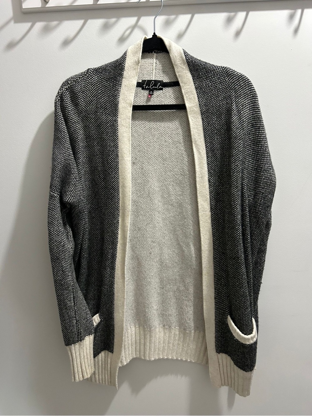Talula grey cardigan size M